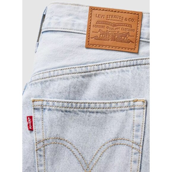 Levi's Women's 28x30 Ribcage Wide Leg Be Prepared Light Wash - Picture 7 of 9